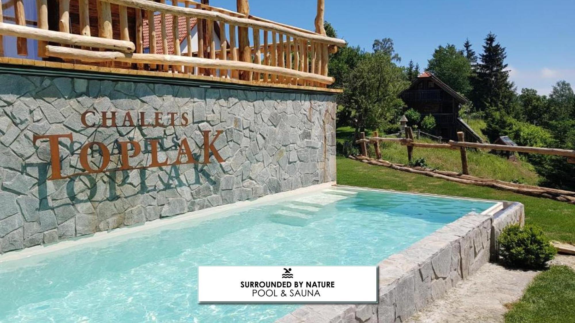 Chalets Toplak Sveti Duh na Ostrem Vrhu Bagian luar foto