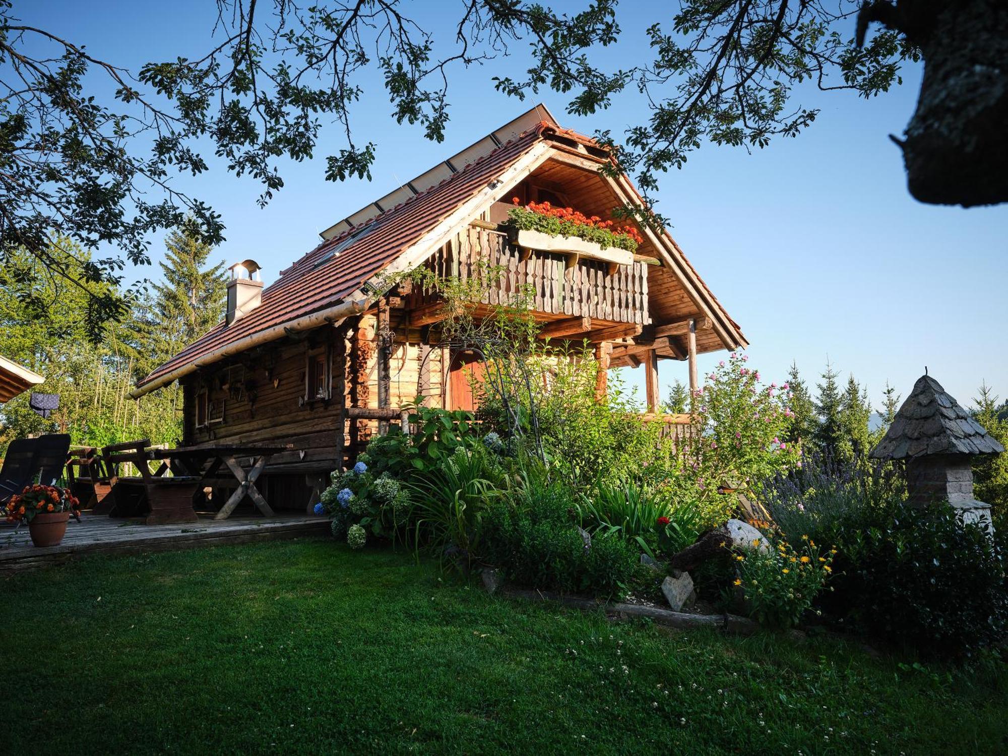 Chalets Toplak Sveti Duh na Ostrem Vrhu Bagian luar foto