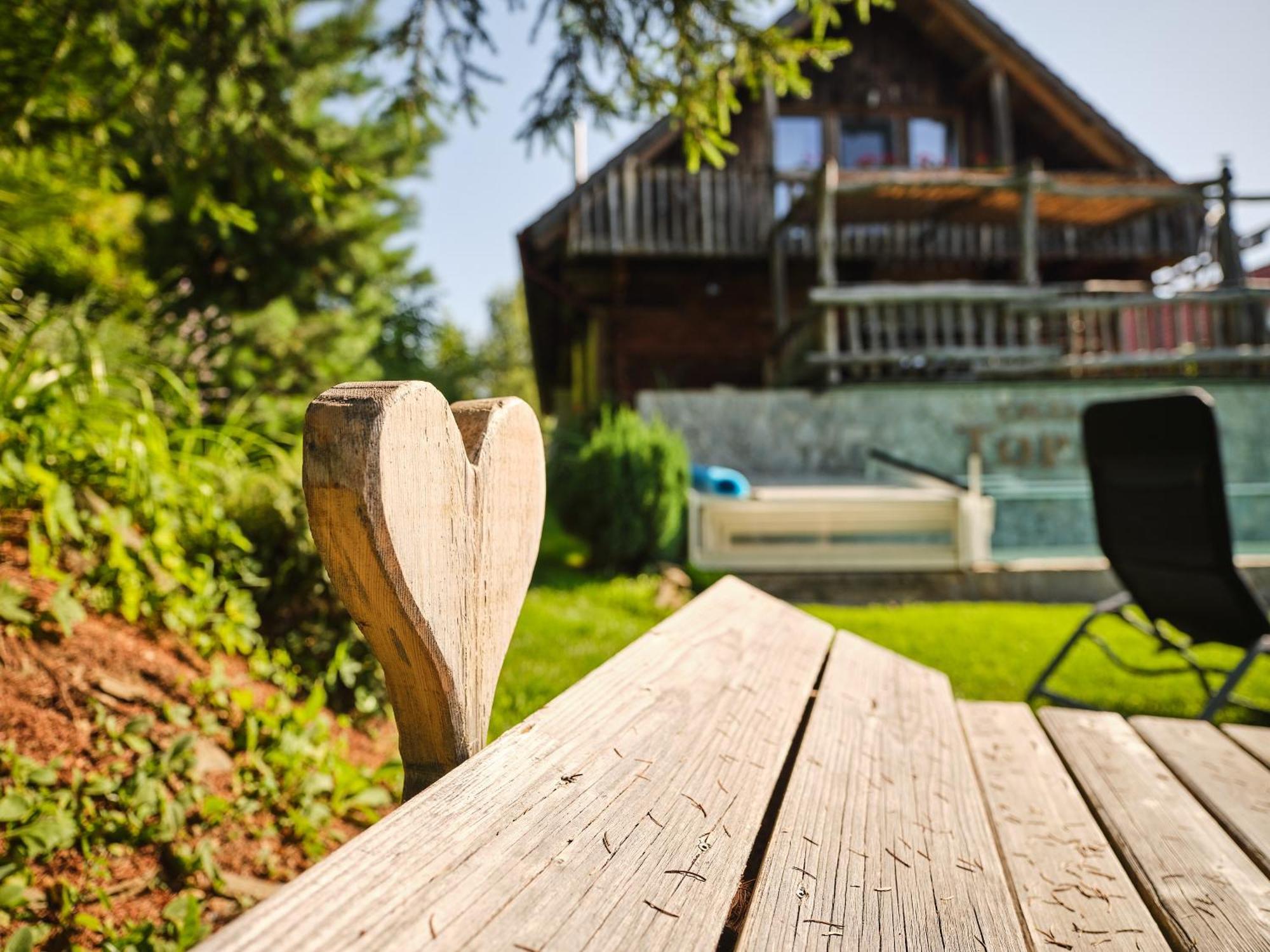 Chalets Toplak Sveti Duh na Ostrem Vrhu Bagian luar foto