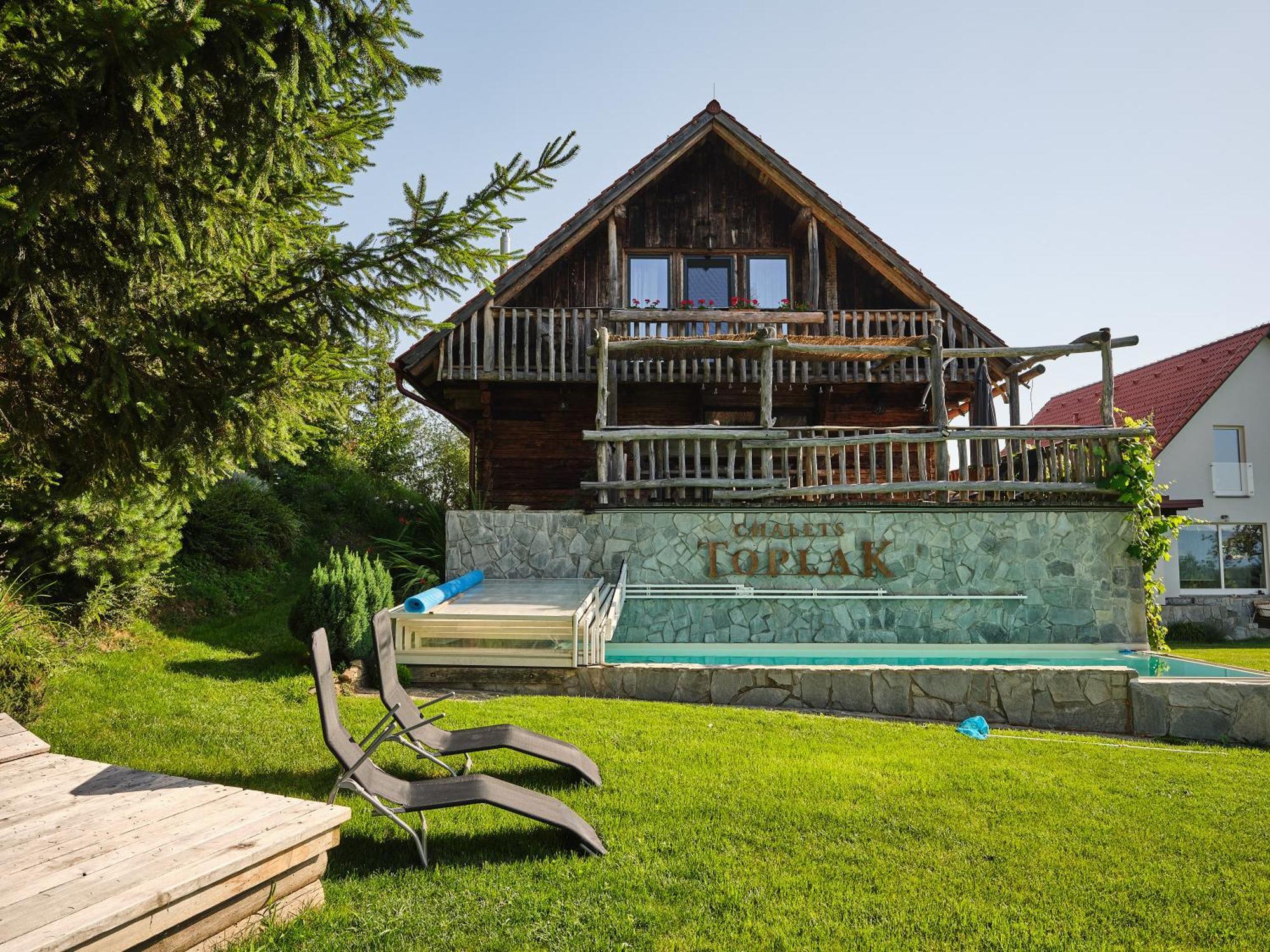Chalets Toplak Sveti Duh na Ostrem Vrhu Bagian luar foto