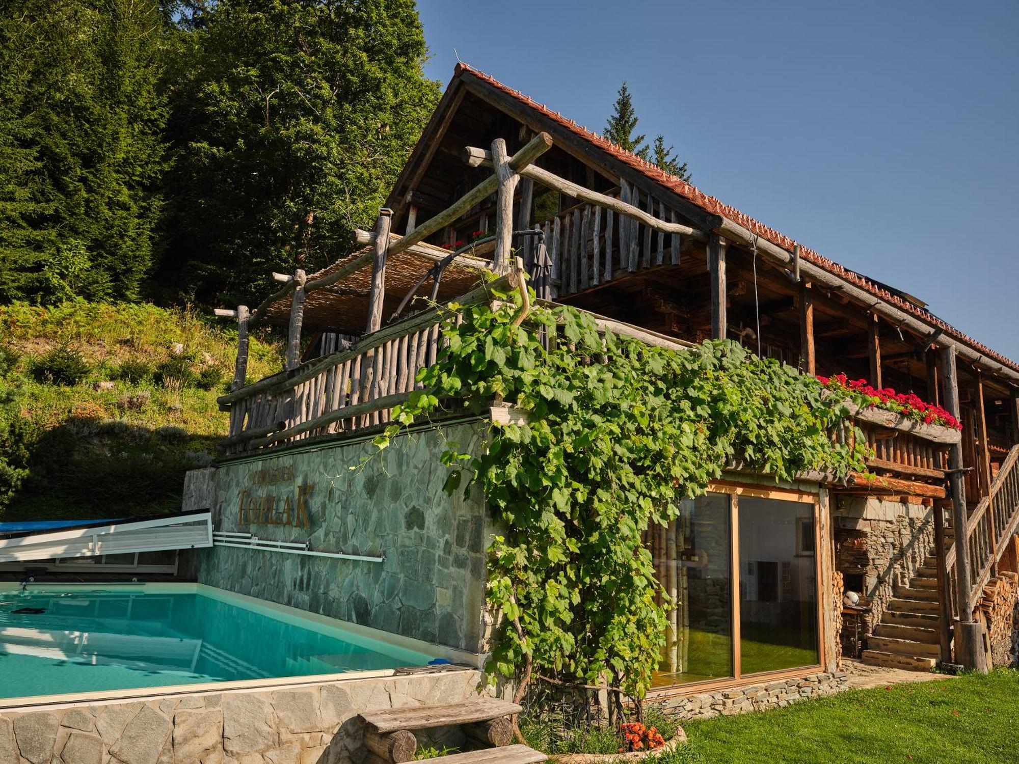 Chalets Toplak Sveti Duh na Ostrem Vrhu Bagian luar foto