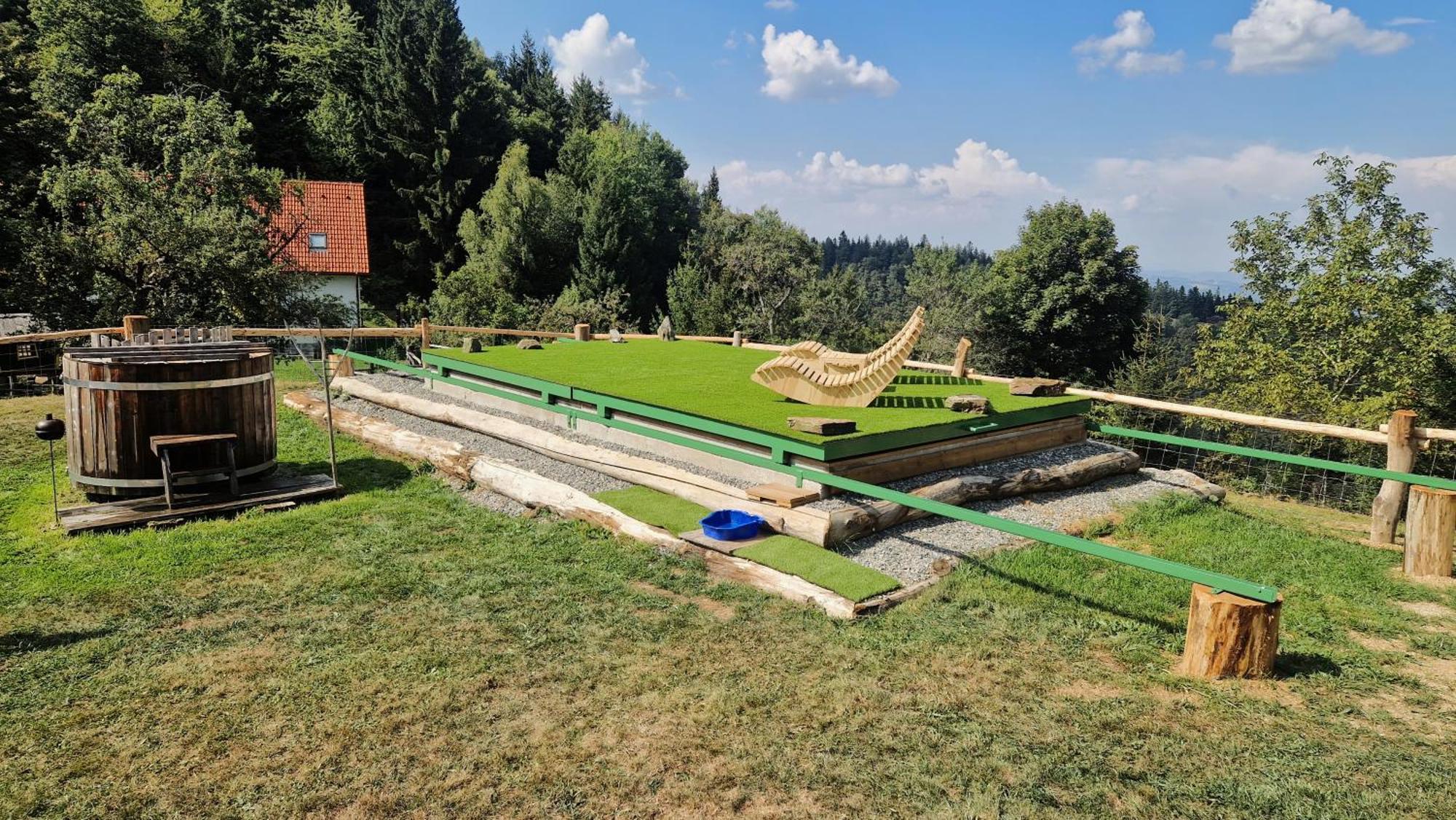 Chalets Toplak Sveti Duh na Ostrem Vrhu Bagian luar foto