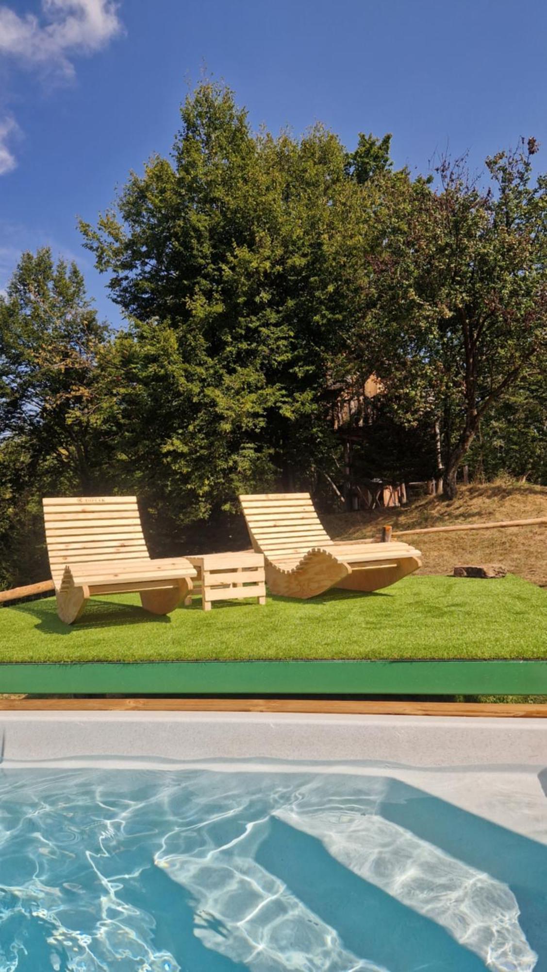 Chalets Toplak Sveti Duh na Ostrem Vrhu Bagian luar foto